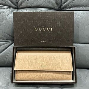 GUCCI purse Swing Continental Wallet Wallet flap leather